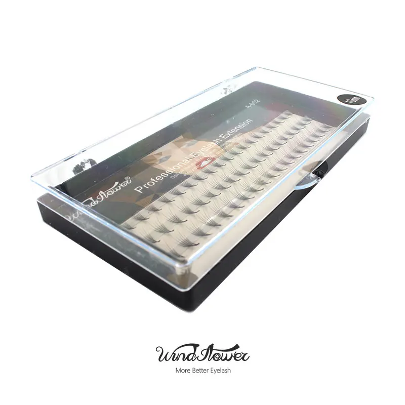 Новинка 2016 модные натуральные длинные ранние ресницы Черные Накладные ручной