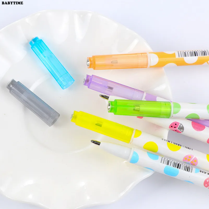 7 шт./компл. двойной маркер Цветной флэш-ручка школа с невидимыми чернилами Маркер