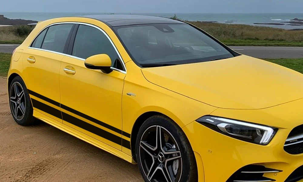2 шт 220 см х 15 см Автомобильная длинная полоска Наклейка авто украшение Графика Наклейка виниловая пленка наклейка боковая наклейка на кузов автомобиля автомобильные аксессуары