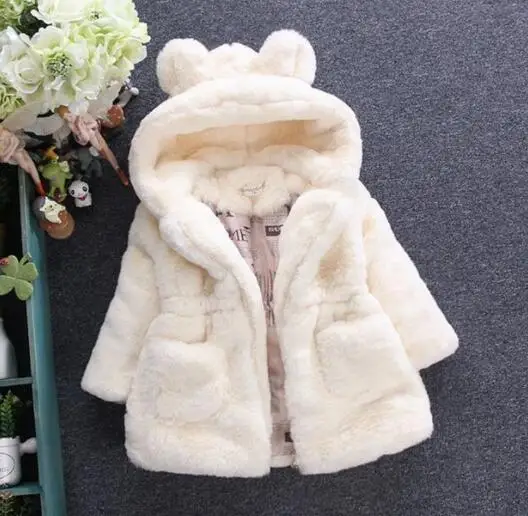 style 2 Зимние куртки для девочек; кардиган из искусственного меха; теплые толстовки для малышей; утепленная детская одежда для подростков; Верхняя одежда для девочек; детская одежда; От 2 до 8 лет - Цвет: style 2