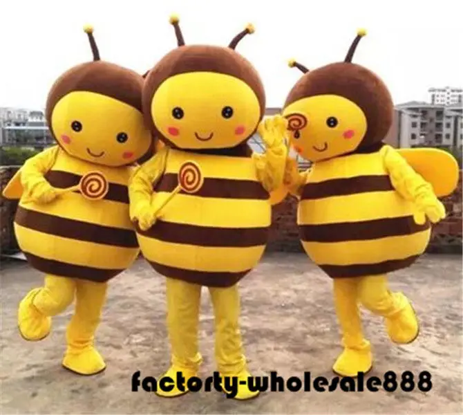 Новый костюм пчелы профессиональный талисман талисмана костюмы для