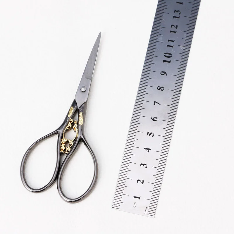 1PC Stainless Steel Floral Scissors Sewing Shears DIY Tool Dressmaking Pinking Fabric Craft | Дом и сад