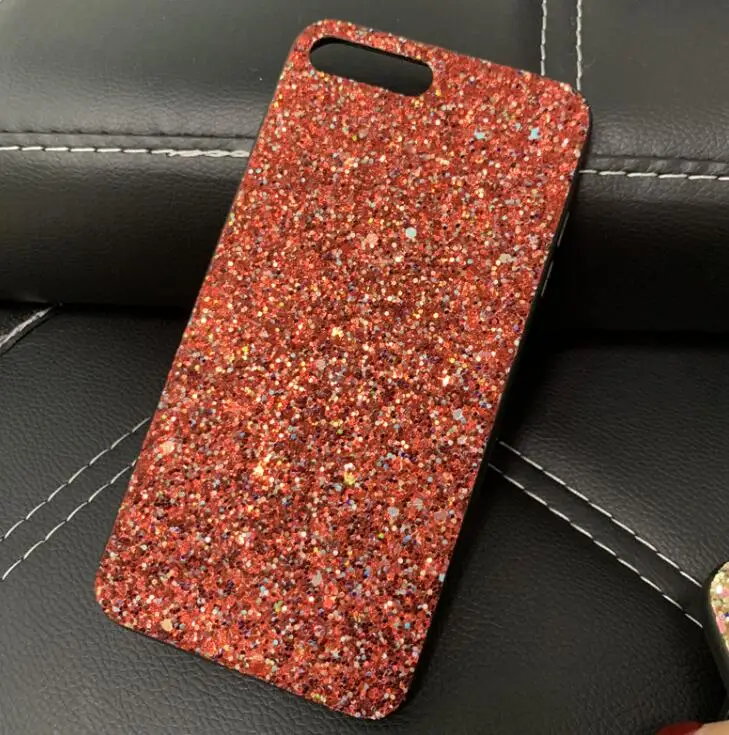 red Роскошный блестящий Блестящий Матовый чехол для телефона iPhone 7, 6, 6S Plus, 8 Plus, задняя крышка для iPhone X, XR, XS, Max, чехол для телефона - Цвет: red