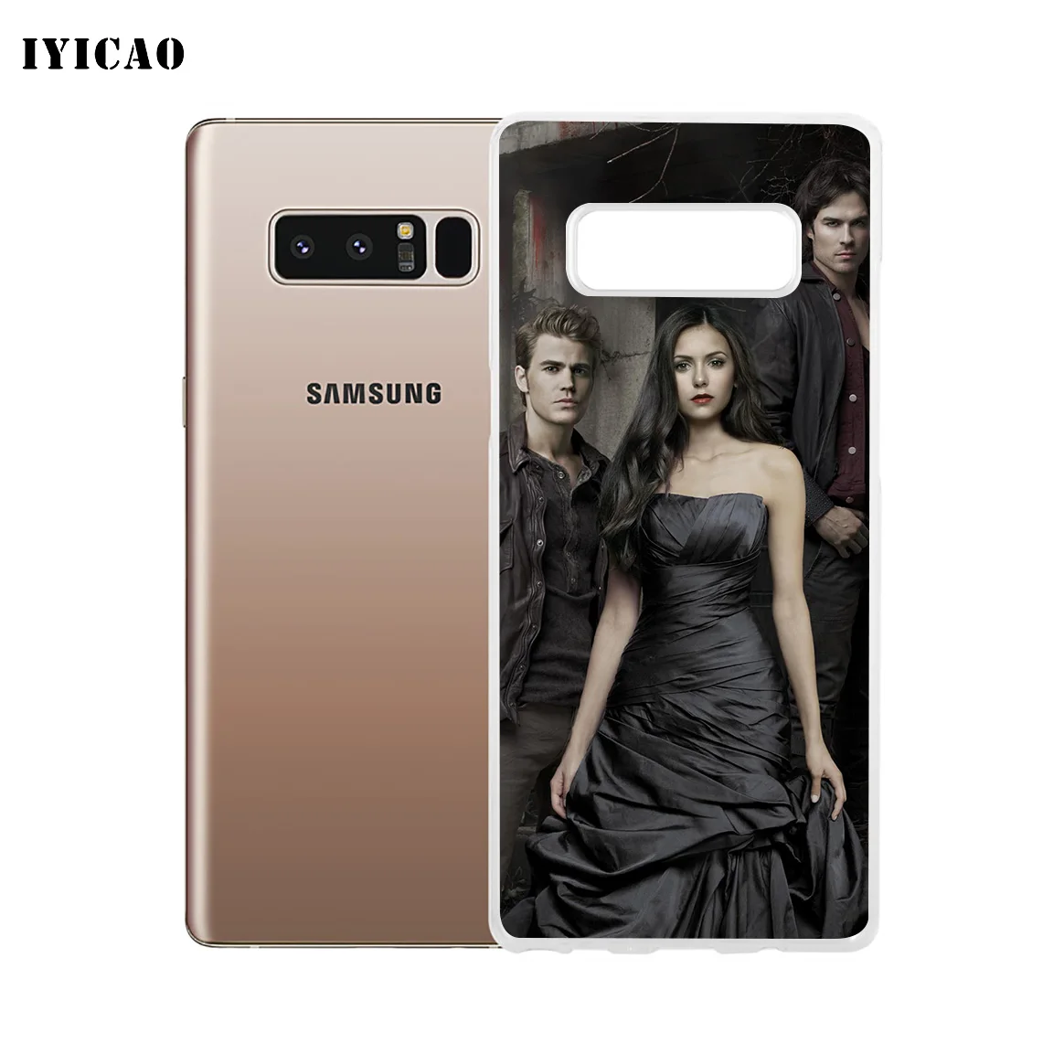 IYICAO Дневники вампира Сезон 8 Мягкий силиконовый чехол для телефона Samsung A5 A6 Plus A7 A8
