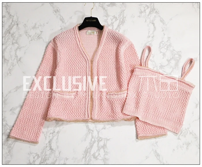 Роскошный бренд лидер продаж 2017 осенняя Женская одежда элегантный розовый