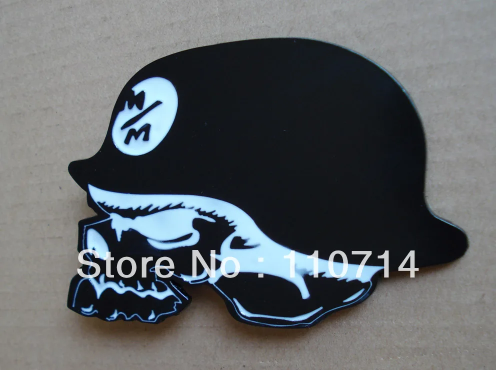 

New black color skull belt buckle SW-B599 brand new condition free shipping