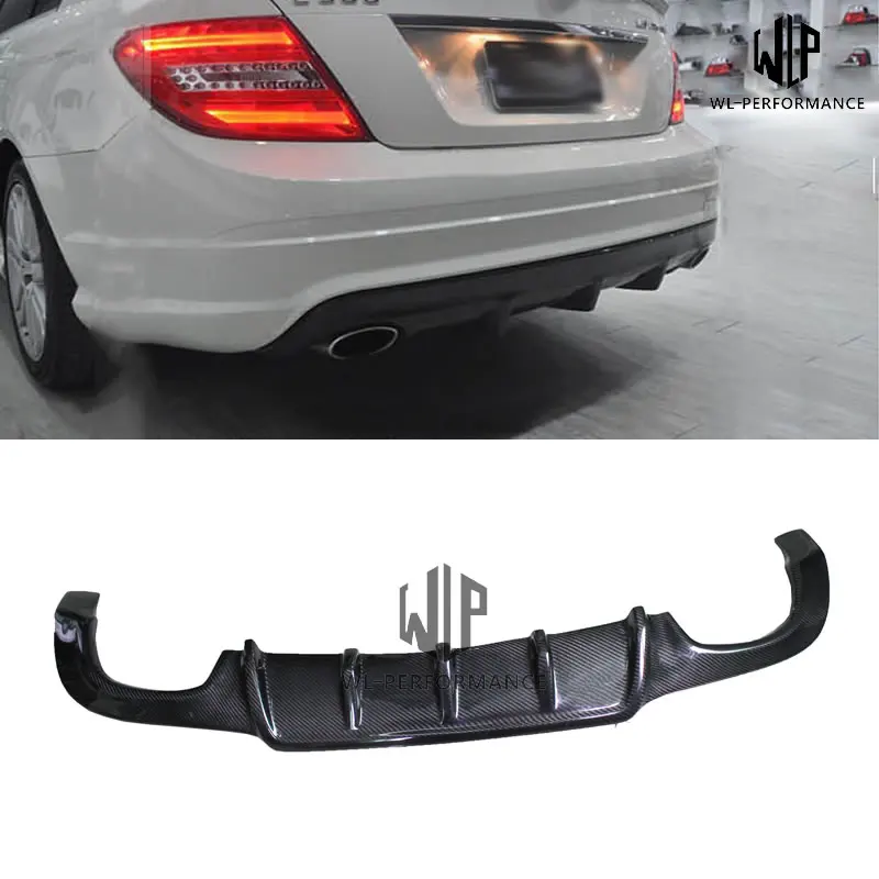 Высококачественный задний диффузор для губ из углеродного волокна