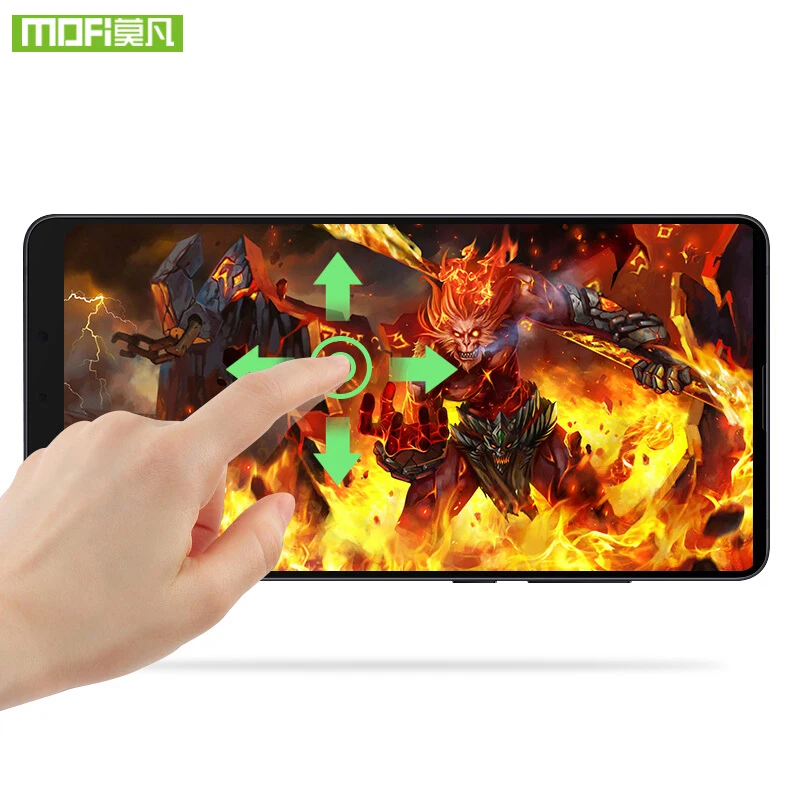 Xiaomi mi x 2 закаленное стекло 0,26 мм 2.5D Взрывозащищенная полноэкранная защита Mofi xiaomi mi x 2 пленка для mi x2 стекло 5,99