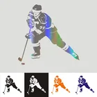 Наклейка на автомобиль 18,3 см * 18 см, Хоккей, спортивный силуэт, наклейка на автомобиль наклейки на мотоциклы, Светоотражающая наклейка для стайлинга автомобилей, купить 2 сэкономить половину пользовательских наклеек