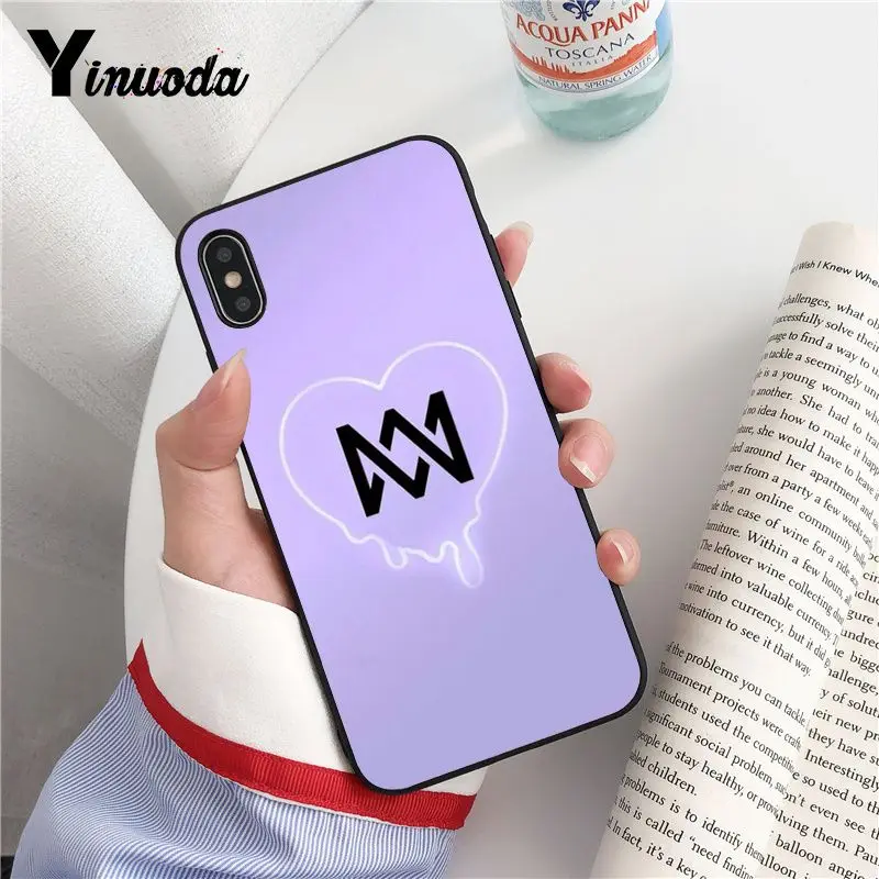 Yinuoda Маркус и Мартинус Мягкий силиконовый чехол для телефона из ТПУ iPhone X XS MAX 6 6S 7