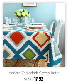 Nordic Cotton Linen Waterproof Tablecloth Black White Pink Plaid Table Cloth For Table Cover New Tablecloth Rectangular 1PC