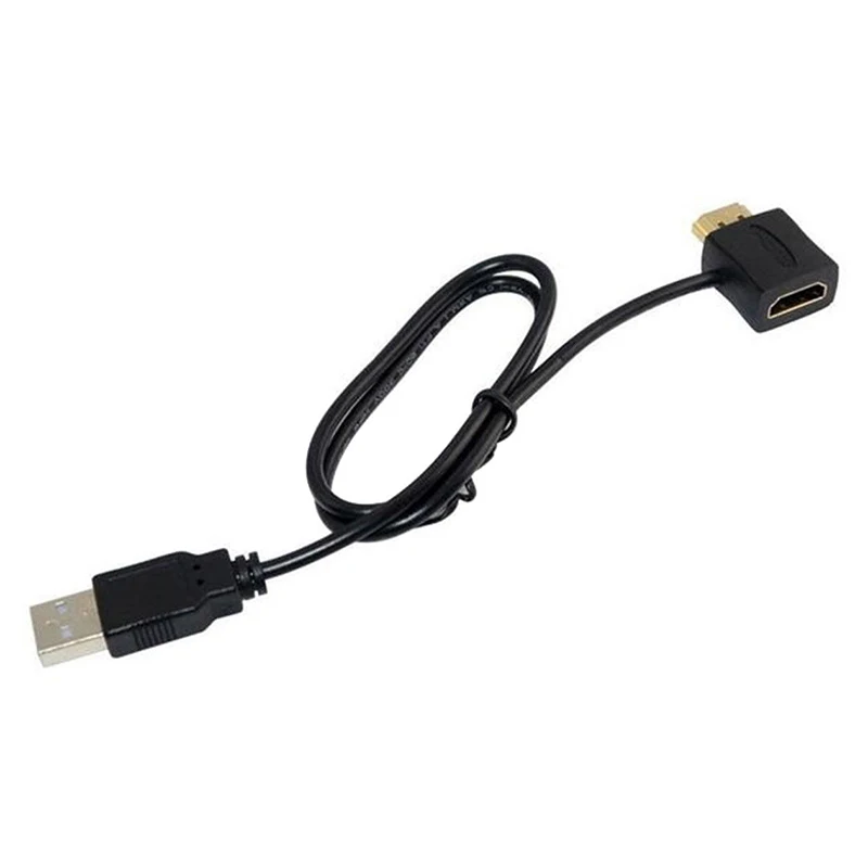 HDMI Мужской Женский A/V адаптер 50 см/1 6 фута с USB 2 0 разъем питания HSJ 19|Кабели