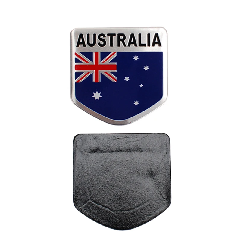 5*5 см Алюминиевый автомобильный значок аксессуары для флага Австралии логотип