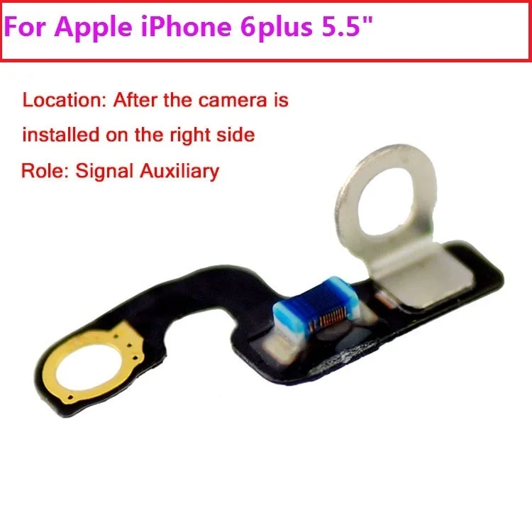 For iphone 6 plus Оригинальная антенна Bluetooth, сигнальная антенна для iPhone 6, 6s, 7, 8 plus, X, XR, XS, MAX, чип NFC, камера, кнопка клипса, веб-камера справа - Цвет: For iphone 6 plus