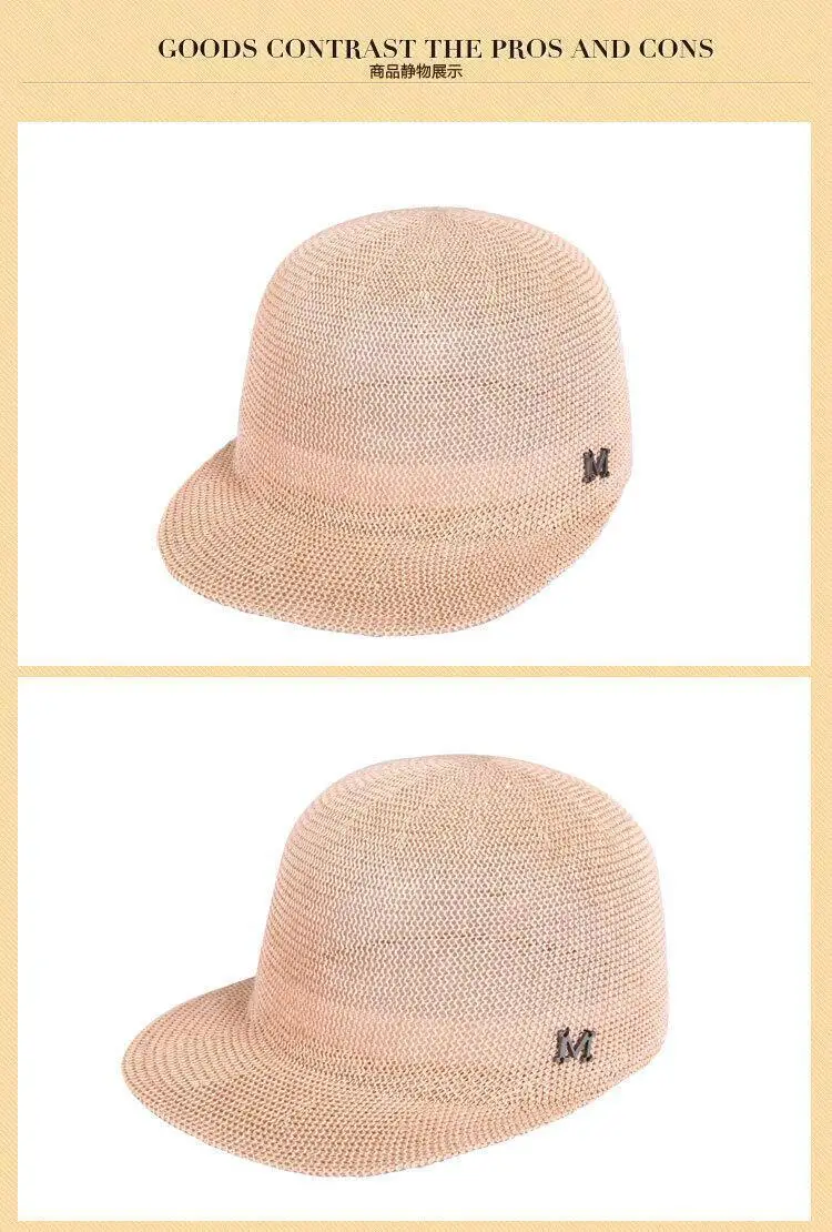 Новые летние шляпы для женщин Chapeu Feminino соломенная шляпа Femme Мода лошадиное мастерство стиль M буквы соломенная Солнцезащитная шляпа женская s