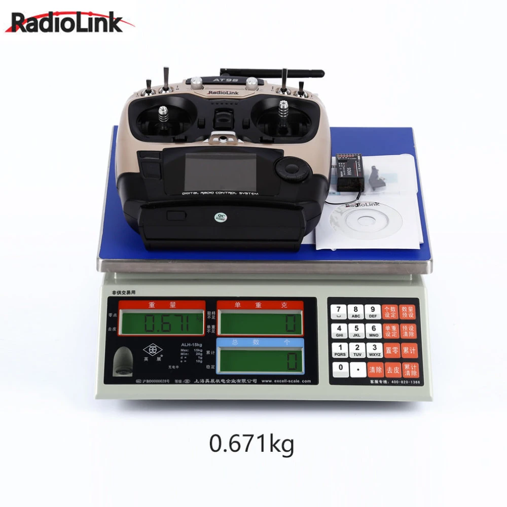 Передатчик системы Radiolink AT9S 2 4G 9CH контроллер Remont с приемником R9DS для FPV дрона
