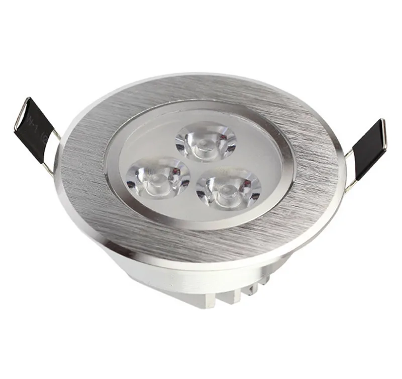 High Power Led Lighting Ceiling 3*3w 9w Down Light for Home Indoor Recessed Spot Lamp 110v 220v 12V 24V + Drivers CE UL | Освещение