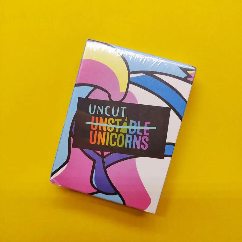Uncut Pack Нестабильные единороги драконы расширительный пакет NSFW расширительный пакет Радуга коллекция Apocalypse играть развлечения для детей Взрослые гаджеты - Цвет: Uncut Pack