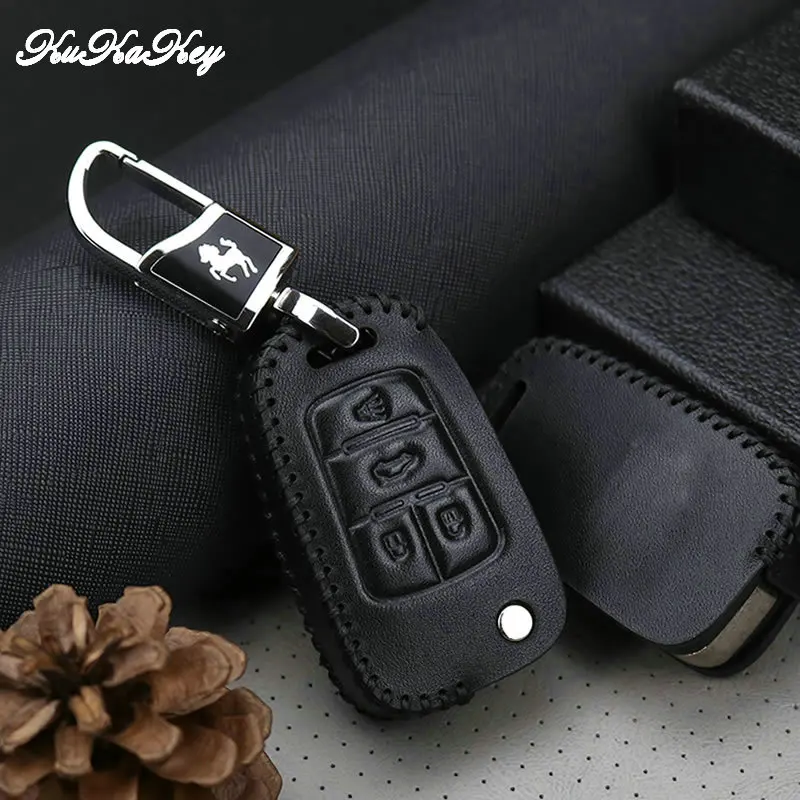 Kukakey чехол для ключей Шевроле это эпос Lova Camaro Impala Orlando Кожаный Автомобильный Чехол