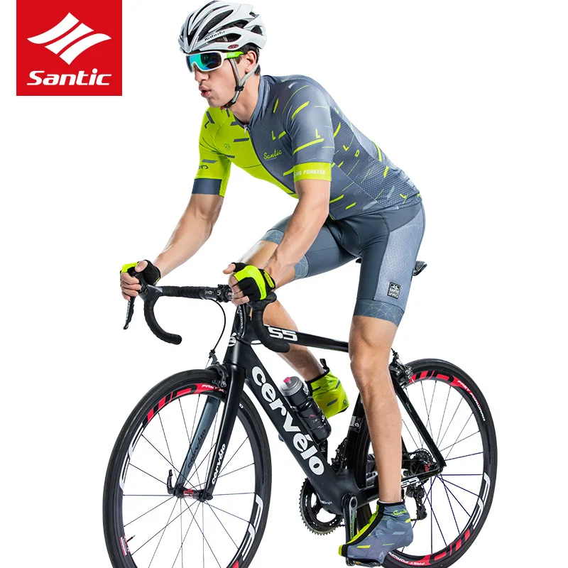 Santic, набор Джерси для велоспорта, мужской костюм для триатлона, Pro Team, MTB, шоссейный велосипед, одежда для велоспорта, Ropa Ciclismo