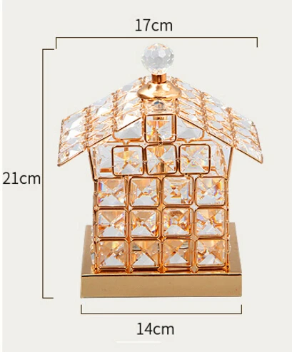 Новинка 2016 настольная лампа украшение для жилых помещений освещение кристалл SMD