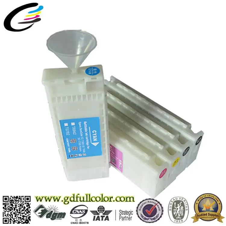 

Пустой Заправляемый картридж для струйных картриджей Epson SureColor T7070 T5070 T3070 с высококачественными пигментными чернилами 5 л