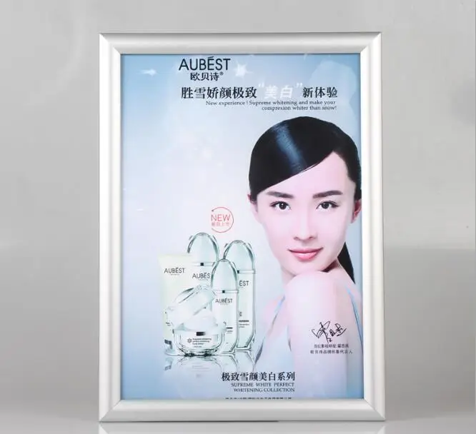 Декоративная фоторамка 50*70 см из алюминиевого сплава рекламная рамка для