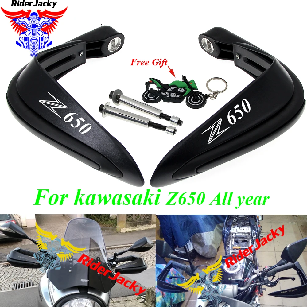 Черная ручная защита мотоцикла рук для kawasaki Z 650 Z650 2017 2018 2019|Защита от падения| |