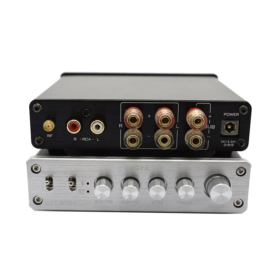 CSR8635 Bluetooth 4,0 TPA3116 2,1 высокой мощности HIFI сабвуфер усилитель доска класса D amplificador аудио 2*50 Вт+ 100 Вт B2-004