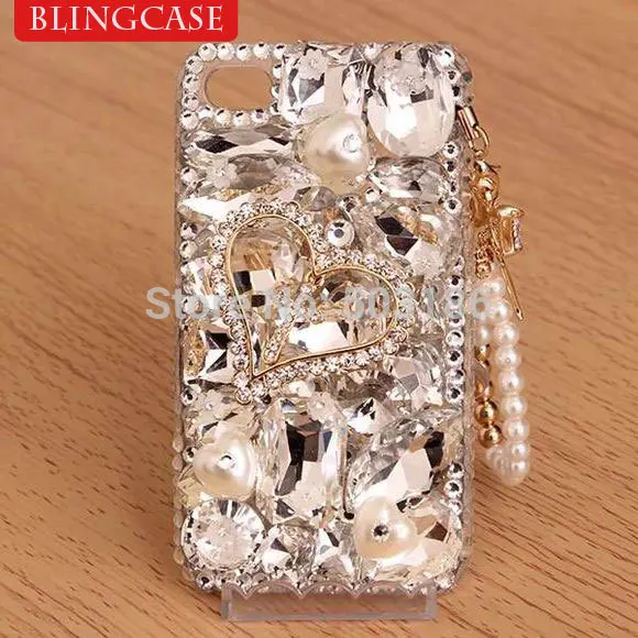 Чехол со стразами и жемчугом для Samsung Galaxy S8 S9 S10E S10 Plus S20 Ultra Note 8 10 Lite | Мобильные