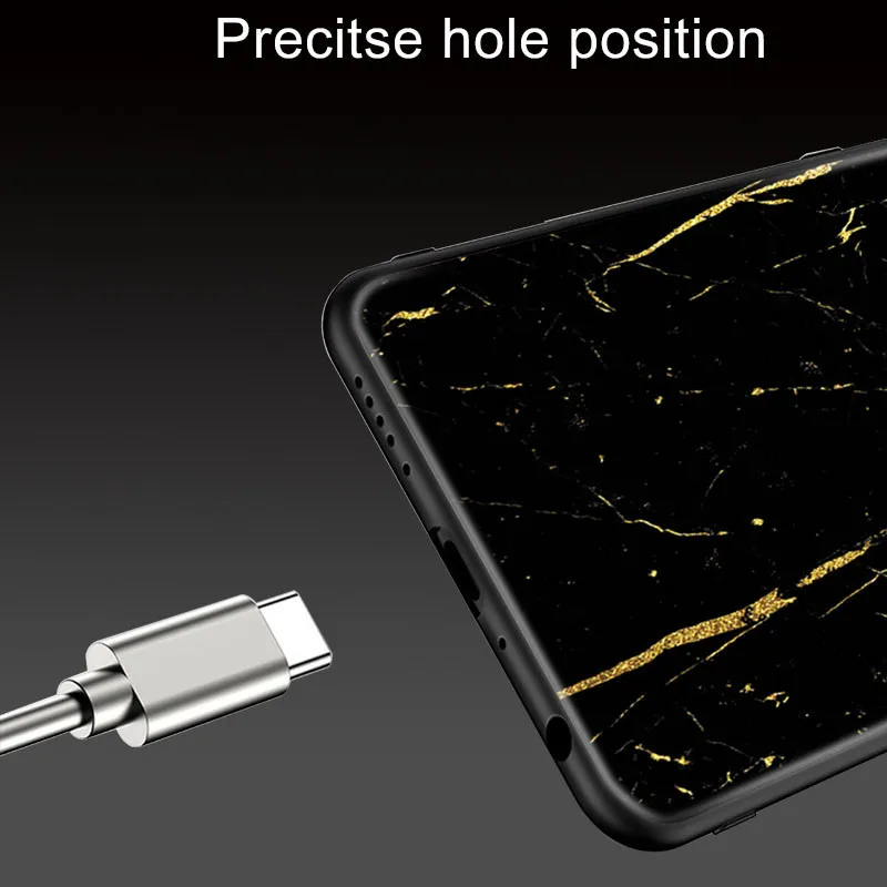 Fashion Tempered Glass Case For Huawei Honor 7X Luxury Star Space Cover Soft Edge Phone Cases for 7A Pro Capa |