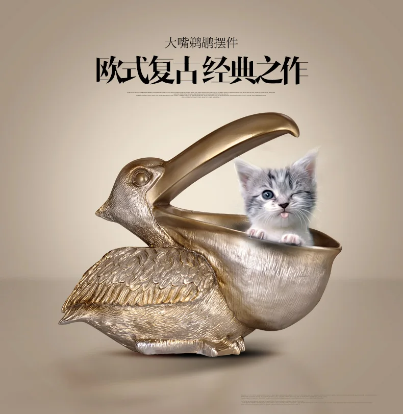 Креативные домашние украшения в европейском стиле полимерные офисные поделки