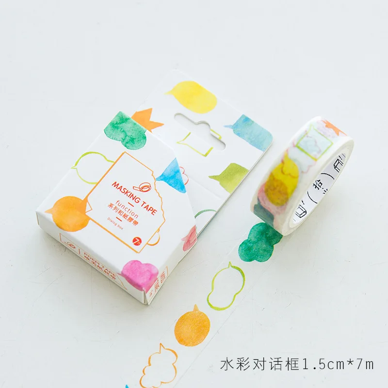 Style Washi Tape Scrapbook Sticker Label Masking Home Gift Decor