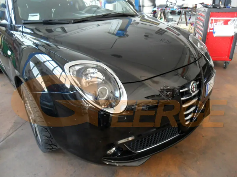 Для Alfa Romeo 2008 2009 2010 2012 2013 smd led Ангельские глазки комплект дневной свет отлично Ультра яркое освещение DRL