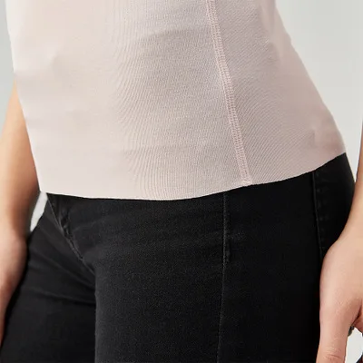 2019 Women's T-shirt Seamless Spring and Summer Short-sleeved Round-collar Casual Top Half-sleeved Small Shirt | Женская одежда