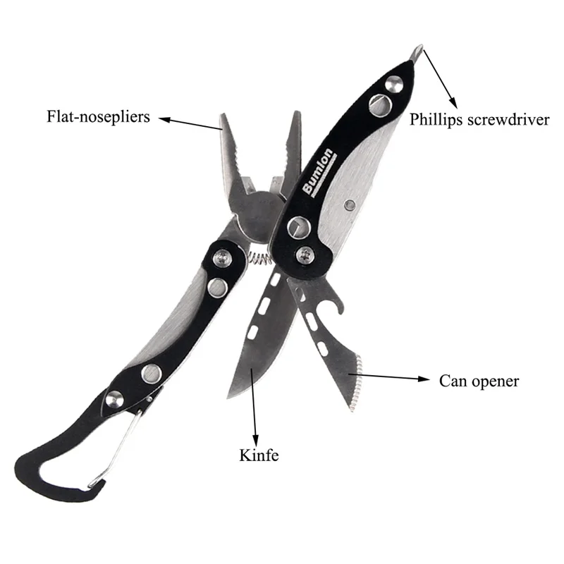 Travel Camping EDC gear camping equipment fishing tool Clip pliers multi-purpose mini keychain RL21-0012 survival kit | Спорт и