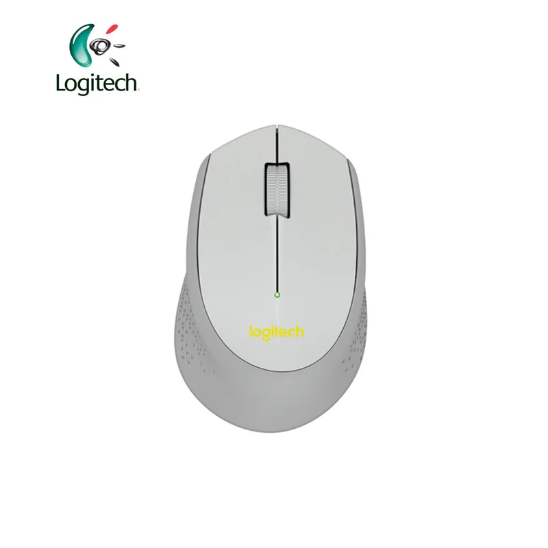 Двусторонняя роликовая беспроводная мышь Logitech M330 с usb приемником поддерживает