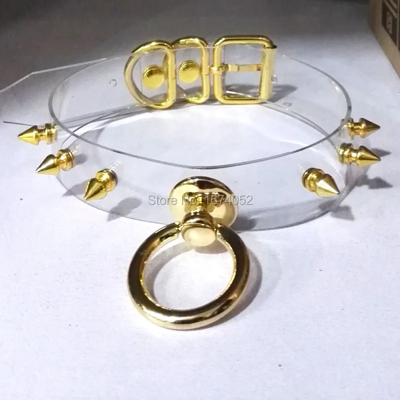 Дизайнерское 100% ручной работы подвесное колье золотистого цвета с шипами на