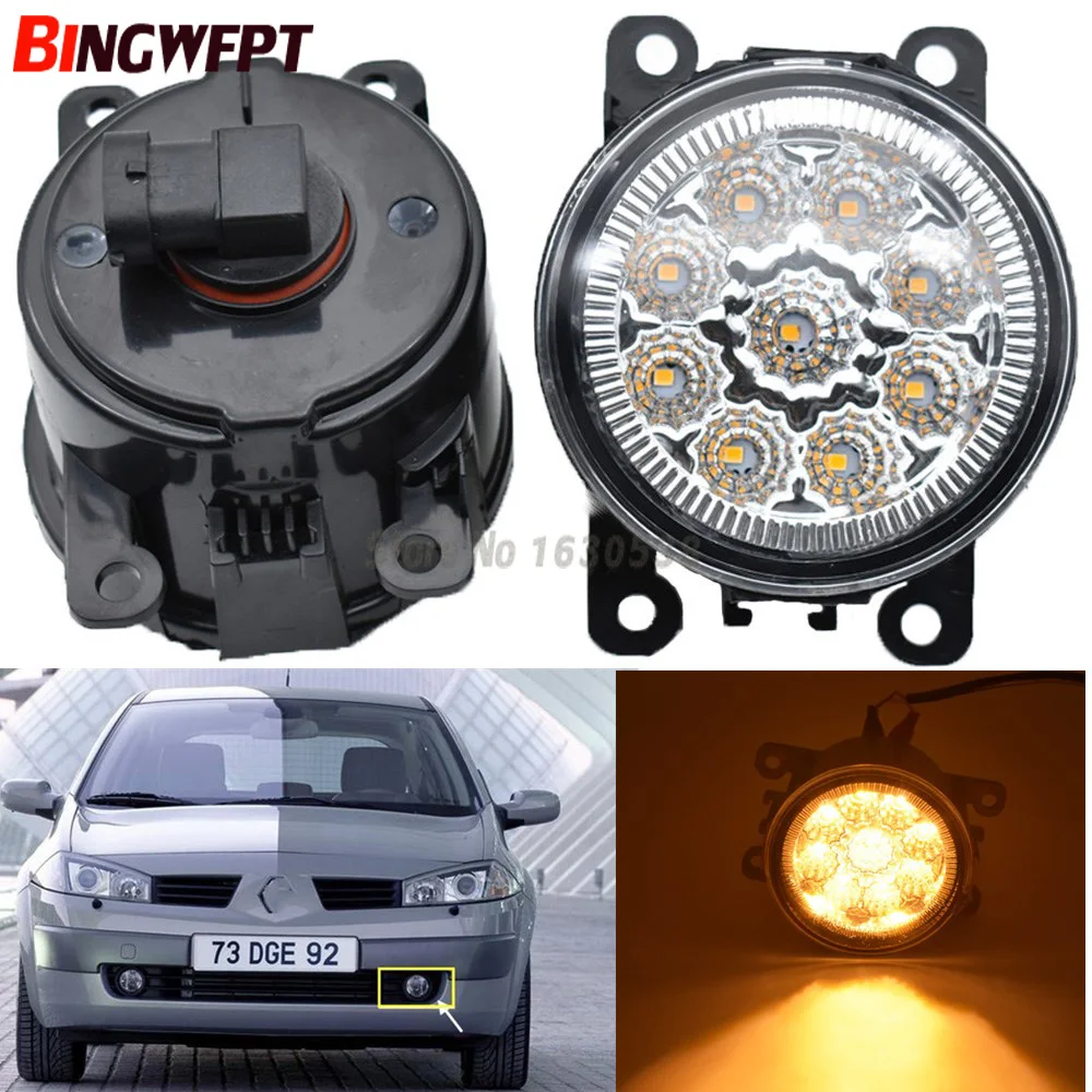 Противотуманные светодиодные фары для Renault DUSTER LATITUDE LOGAN Laguna MEGANE Scenic Kangoo/Grand Kangoo MASTER