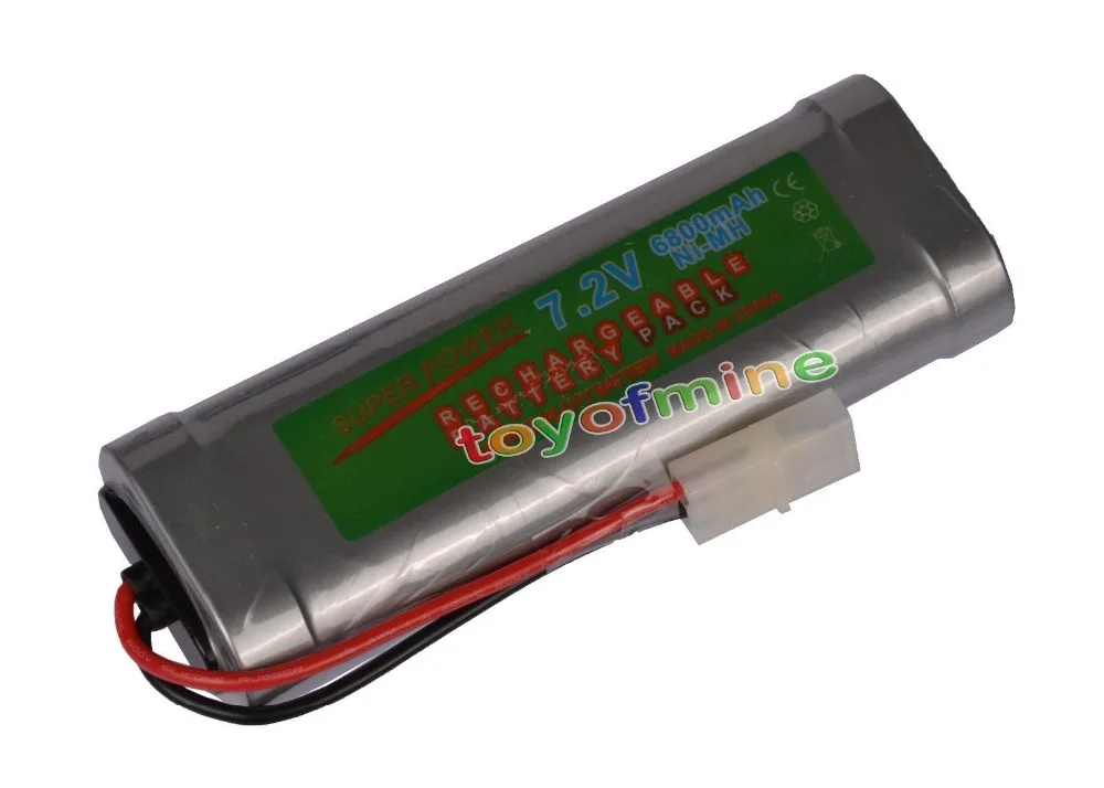 

1pcs 7.2V 6800mAh Ni-MH Rechargeable Battery Pack RC