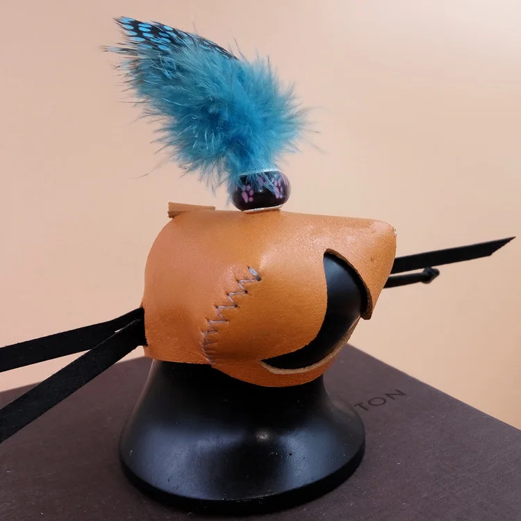 Falconry Eagle кричащий капюшон Сокол шляпа маска для глаз шлем Accipiter Nisus European Kestrel Falco