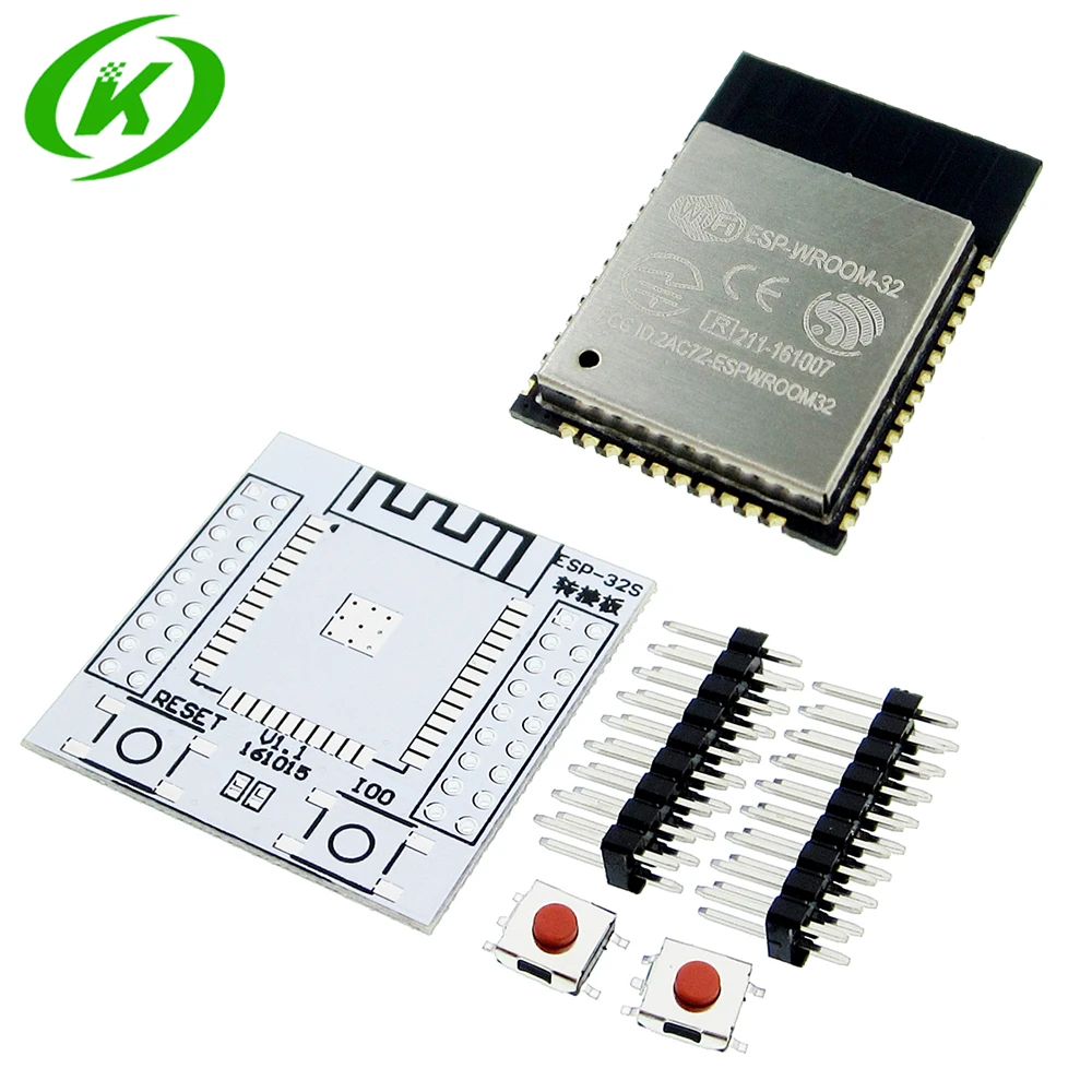 

Модуль ESP32 ESP-WROOM-32 IoT Wifi Wlan BLE + плата адаптера ESP-32S