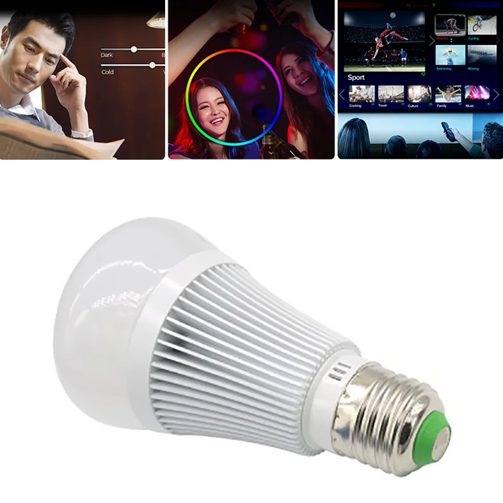 LonSonHo умный светодиодный светильник wifi лампа E27 затемняемый RGB красочный пульт дистанционного управления модули для автоматизации умного дома google home alexa