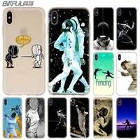 sport fencing soft silicone case for iphone 13 11 12 pro x xs max xr 6 6s 7 8 plus se mini cover