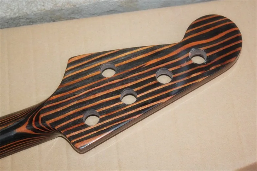 Disado 20 Frets zebravwood электрическая бас гитара шеи 4 5 струны аксессуары для гитары Части Музыкальные инструменты
