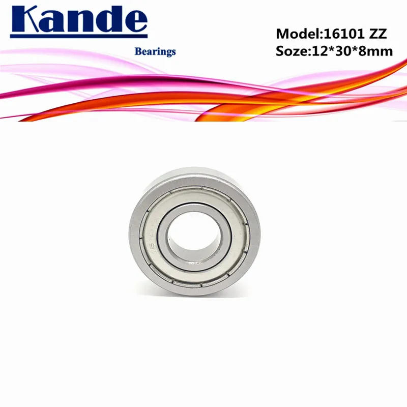 2 шт. 16101 ZZ 16101ZZ тонкие 16101 керамический подшипник 12x30x8 16101-2Z