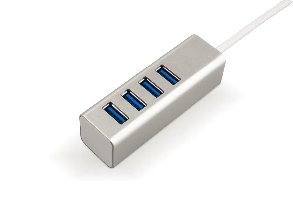 Moveski IHUB-02P USB 4-Port 3.0 Hub for iMac MacBook Pro Air Mac Mini and More | Электроника