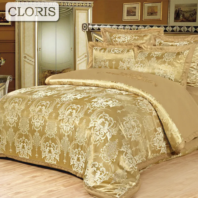 CLORIS роскошный семейный хлопковый комплект постельного белья с принтом набор
