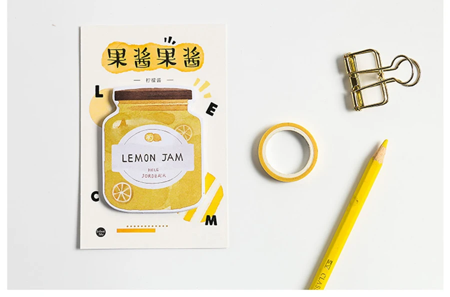 1х кавайные креативные Мультяшные наклейки серии jam, Еженедельный план, Стикеры для заметок, блокнот для заметок, корейские канцелярские принадлежности, школьные принадлежности, подарок