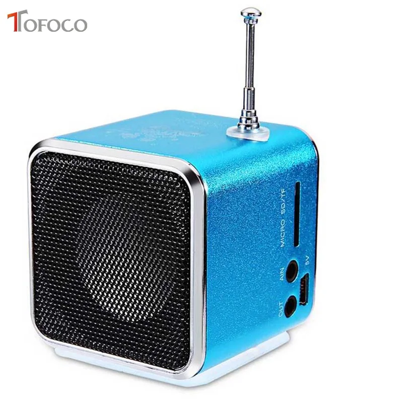 Bluetooth-Колонка TOFOCO портативная с ЖК-дисплеем | Электроника